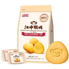 江中猴姑0糖酥性饼干156g-(三角形、猴头菇6%)