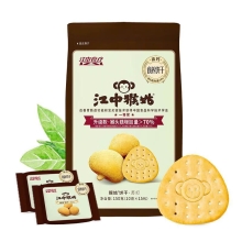 江中猴姑苏打饼干150g-(三角形、猴头菇6%)