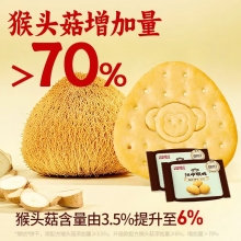 江中猴姑苏打饼干20天（礼盒款） -(三角形、猴头菇6%)原味苏打960g-礼盒款