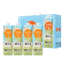 佳果源100%NFC椰子水1L*6礼盒装