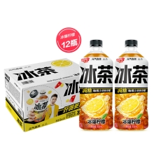 元气森林 冰茶-冰爆柠檬900ml*12瓶