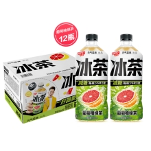 元气森林 冰茶-低糖-葡萄柚冰绿茶 PET900ml