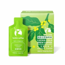 瑞幸咖啡冷萃咖啡液生椰风味25ml*9