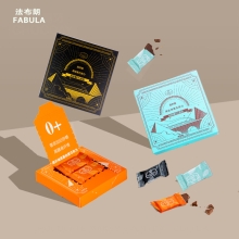 法布朗Fabula高纤维黑巧克力组合（72%+80%+98%） 50g/10颗*3盒