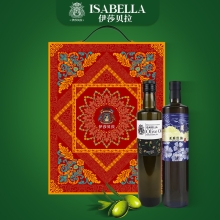 伊莎贝拉好事成双 特级初榨橄榄油+亚麻籽油组合500ml*2