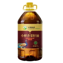 新大荒印象小榨香菜籽油5L
