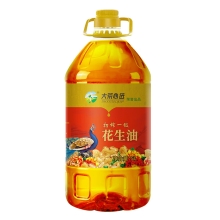 新大荒印象初榨一级花生油5L