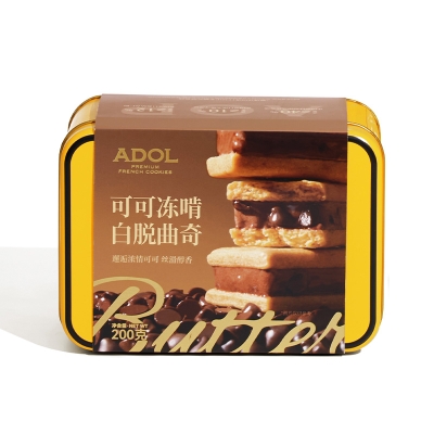 ADOL 可可冻啃白脱曲奇200g