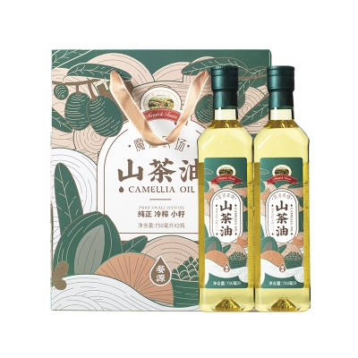 魔法农场山茶油750ML*2礼盒