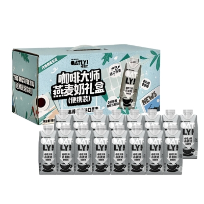 OATLY咖啡大师燕麦奶分享装 250ml*16瓶
