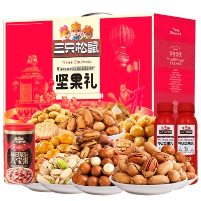三只松鼠繁华坚果零食2266g