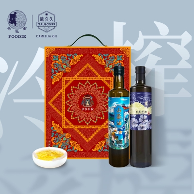 伊莎贝拉好事成双 冷榨一级亚麻籽+山茶油组合500ml*2