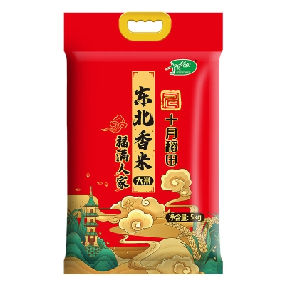 十月稻田东北大米5kg