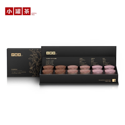 小罐茶园 小罐茶 好运连连组合茶12罐装A版（特渠）48g