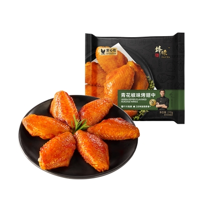 锋味派青花椒味烤翅中270g
