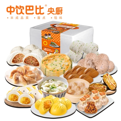 巴比滋味早餐组合4580g