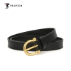 PLOVER香港啄木鸟女士真皮黑色腰带皮带GD00012-ZA-B2/红色腰带皮带GD00012-ZH-B2