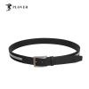 PLOVER香港啄木鸟织带超纤拼接针扣腰带GD00019-ZA-B2【黑色】/GD00019-ZH-B2【红色】