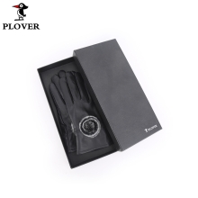 PLOVER香港啄木鸟女士加绒羊皮手套---不可触屏 GDST458-A