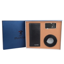 PLOVER香港啄木鸟钱包皮带套装礼盒 GD820004-2A