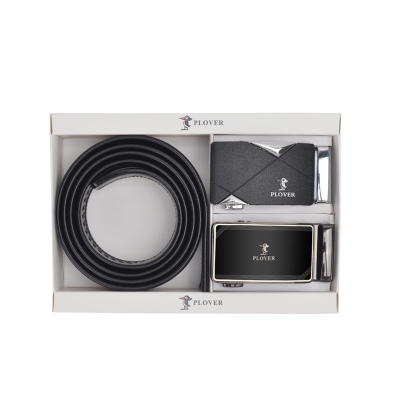 PLOVER香港啄木鸟真皮腰带礼盒双头皮带套装 GDSK01-2DA