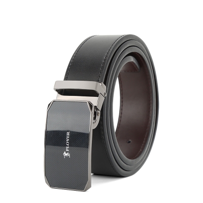 PLOVER香港啄木鸟男士真皮腰带板扣皮带GD28AK27-BA-B1