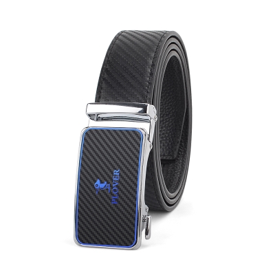 PLOVER香港啄木鸟时尚炫彩碳纤维男士自动扣腰带GD76AK77-DA-B2