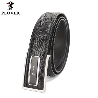 PLOVER香港啄木鸟鳄鱼骨皮带腰带礼盒GDE35AK97-BA-G1
