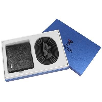 PLOVER香港啄木鸟钱夹皮带礼盒 GD820009-2A