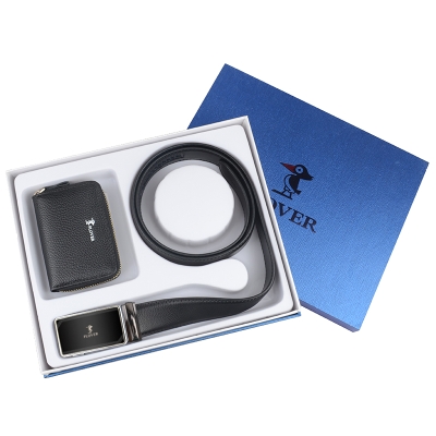 PLOVER香港啄木鸟卡包皮带礼盒 GD820018-2A