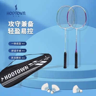 何大屋羽毛球拍套装HDW130201