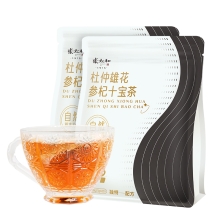 张太和 杜仲雄花参杞十宝茶 100g(5g*20)/袋*2袋