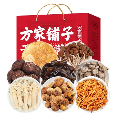 【方家铺子】山川盛宴菌菇礼盒962g/礼盒装