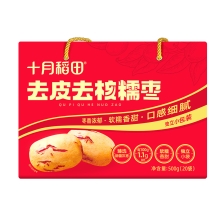 十月稻田 去皮去核糯枣500g