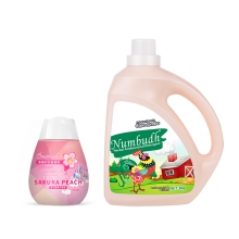 南堡草本除菌洗衣液3kg+南堡护衣留香珠 爱丁堡樱花蜜桃260g