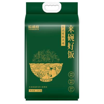 裕道府 来碗好饭 有机大米5kg