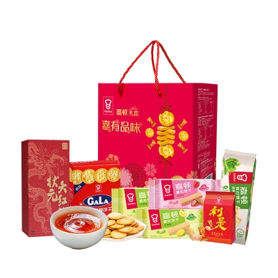 嘉顿心意新春糖果饼干茶组合579g