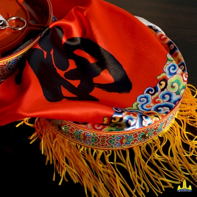 福人福地 无龙骨丝绸灯笼(小）-康熙福灯DF.18.01.01.01