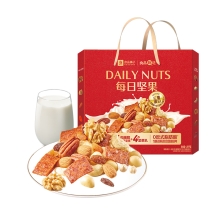 【良品铺子】 每日坚果1260g