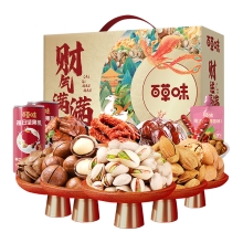 【百草味】 财气满满1834g （金色）