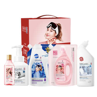 蔬果园玫瑰洁净五件套礼盒